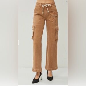 Women’s Risen HIGH RISE CARGO STRAIGHT PANTS 13/31